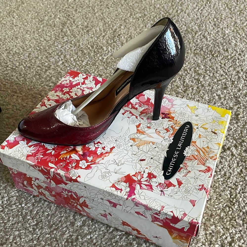 Red Ombré Chinese Laundry Heels (3 inch)